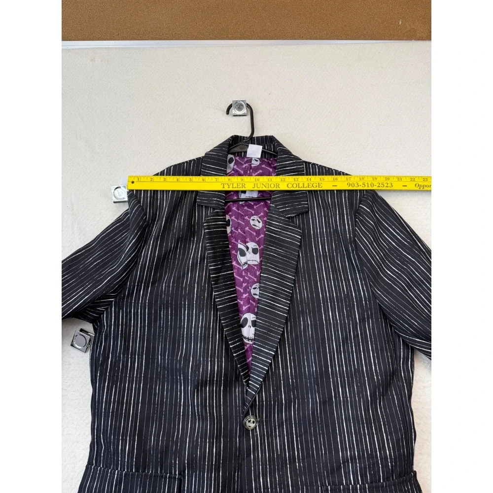 Disney Jack Skellington Nightmare Before Christmas Pinstripe Suit Set Mens XL